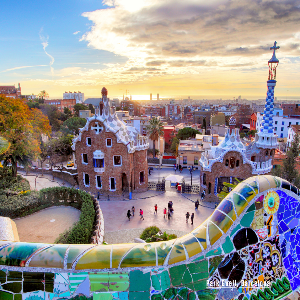 7 Extraordinary Group Travel Destinations- Park Güell, Barcelona, Spain